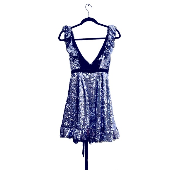 Free People Sequin Dress NWT - Picture 5 of 6